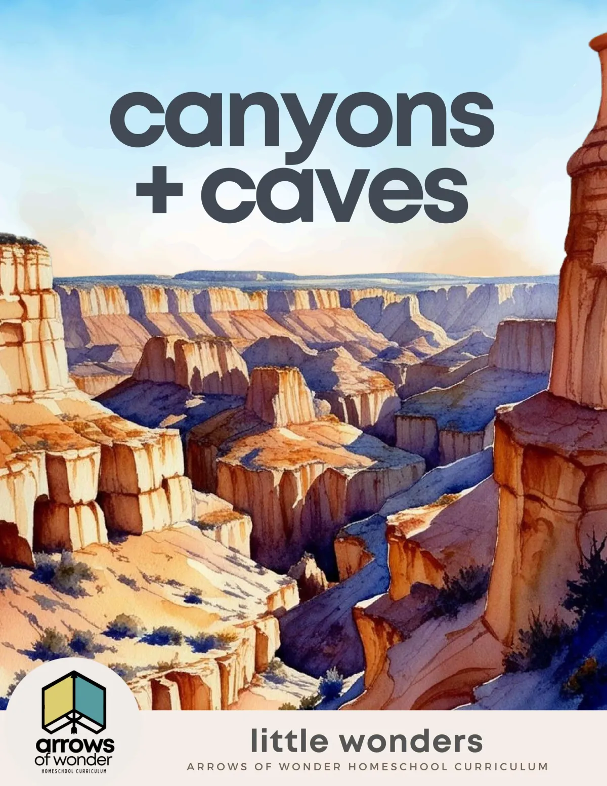 Canyons + Caves front cover