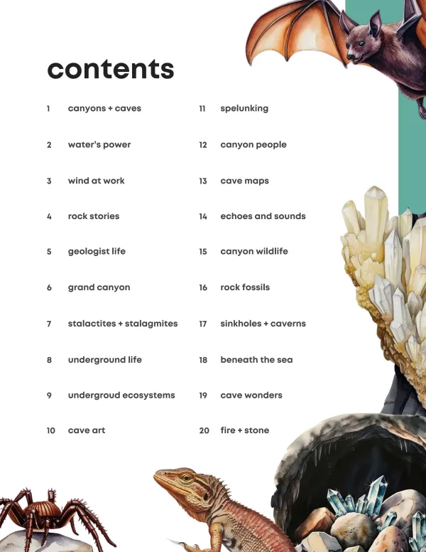 Canyons + Caves Preview Page 2